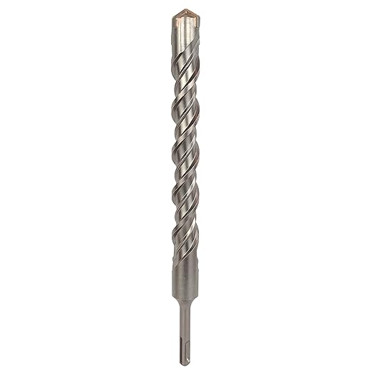 1-1/8 Inch x 12 Inch SDS Plus Rotary Hammer Drill Bit, Carbide Tipped for Brick, Stone, and Concrete Version 2 (1-1/8" x 10" x 12")