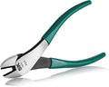 SK Tools USA Heavy Duty Angled Diagonal Cutting Pliers, 8" Long | 15018