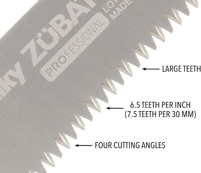 Silky ZUBAT Professional Curved Hand Saw 300mm Large Teeth (270-30)