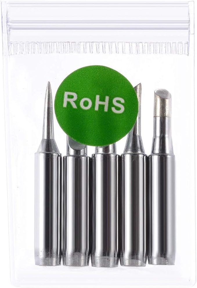 Soldering Iron Kit Electronics - FEITA Adjustable Temperature Solder Iron AC110V 60W with 5Pcs Different Solder Tips, Soldering Stand, Solder Wire for Variously Electronic Repair
