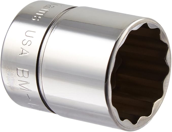 Williams BM-1220 3/8 Drive Shallow Socket, 12 Point, 20mm