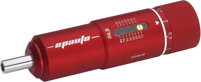 EPAuto Manual Wrench Screwdriver for Firearms | Bike Gears, 10-80 In/lb | Manual Wrench Screwdriver for Firearms | Bike Gears, 10-80 in/Lbs