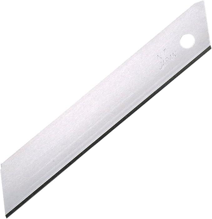 NT Cutter 18mm Heavy-Duty Solid Blades without Snap-Off Lines, 300-Blade/Pack, 1 Pack (BL-3000-ON)