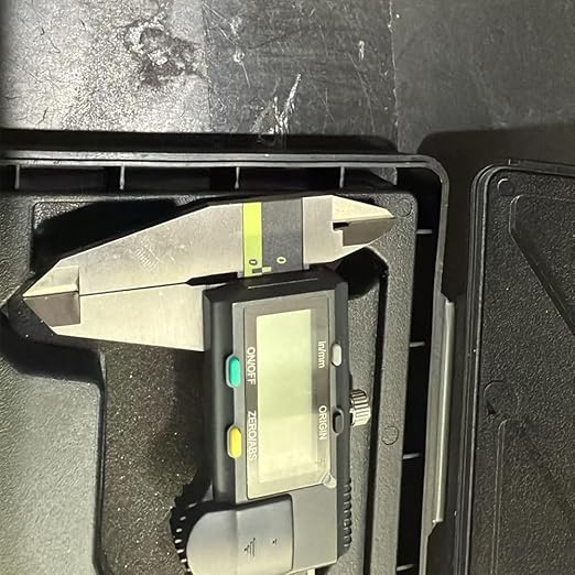 Mitutoyo 500-196-30 Digimatic Caliper 6" (150mm) – High-Precision AOS Encoder – Stainless Steel Electronic Vernier Caliper with .0005"/0.01mm Resolution for Accurate Measurement