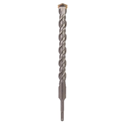 1 Inch x 12 Inch SDS Plus Rotary Hammer Drill Bit, Carbide Tipped for Brick, Stone, and Concrete Version 2 (1" x 10" x 12")