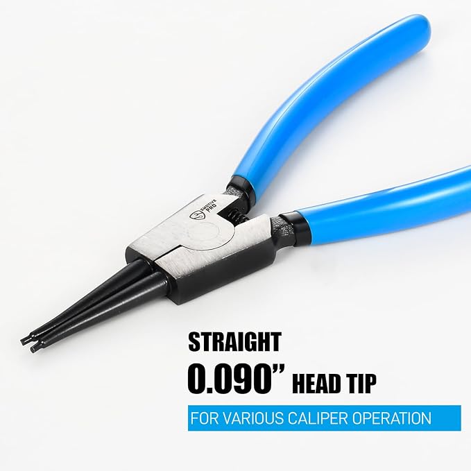 SMOTIVEPRO 9inch External Snap Ring Pliers, Heavy Duty Circlip Removal Tool