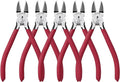 IGAN-P6 Wire Flush Cutters (Pack of 5), 6-inch Ultra Sharp and Powerful Side Cutter Clippers, Ideal Wire Snips for Handmade and Any Clean Cut Needs