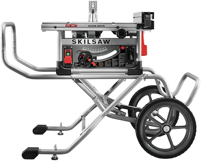 SKIL 10 Inch Heavy Duty Worm Drive Table Saw with Stand - SPT99-11