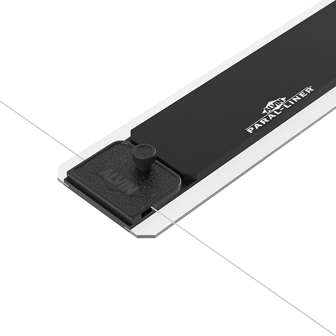 ALVIN Paral-Liner, Mobile Parallel Straight Edge 42" Model 1101-42 Drafting and Architecture Tool, Great for Students and Professionals - 42 Inches
