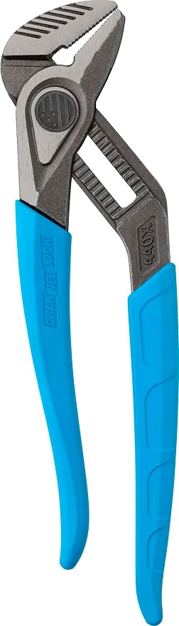 Channellock SpeedGrip Series 440X Tongue and Groove Plier, 12.05 in OAL, 2.32 in Jaw, Non-Slip Adjustment, Blue Handle