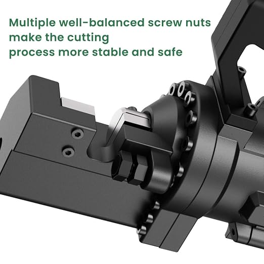 Anbull 1250W Electric Hydraulic Rebar Cutter, Cutting up to 3/4 Inch 4-20mm #6 Rebar, with Replaceable Jaw Blades, Cutting Speed 3-3.5S (1250W RC-20)