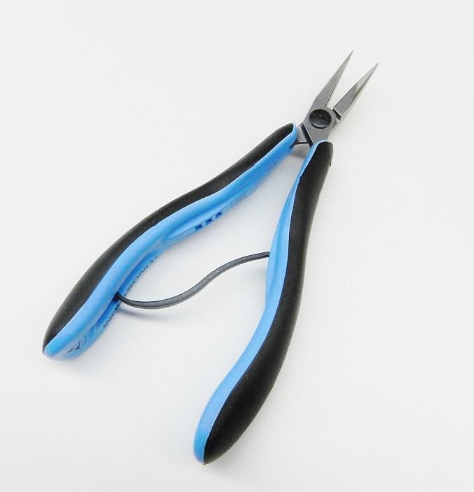 Lindstrom RX7890 Smooth Jaw Snipe Nose Plier, 158.5mm Length, 0.8mm Tip Width