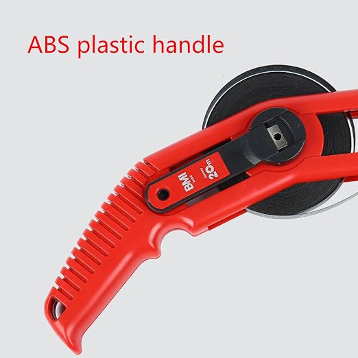Accuracy Oil Tank Gauging Tapes Carbon Steel Oil Gauging Tape 15/20/30/50M Measuring Ruler with Brass Plumb Bob Steel Measurement Tool