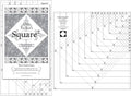 Studio 180 Design Quilting Tool Bundle: Deb Tucker's Square Squared Ruler + Large Square Squared