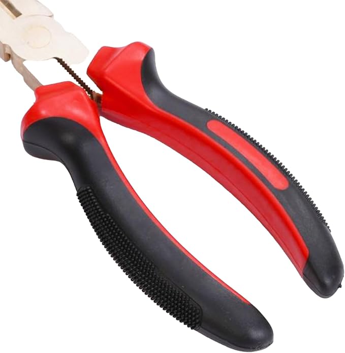 TMAX Non Sparking Needle Nose Pliers 150mm (6") L, Aluminum Bronze | Spark Free Safety, Non-Magnetic And Corrosion-Resistant | Safety Tool For Flammable Hazardous Environment