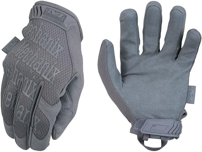 Mechanix Wear Original Tactical Glove - High Performance Anti-Slip Grip Safety Gloves - Impact Resistant & Touchscreen Capable - X-Large - Wolf Grey