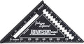 Johnson Level & Tool 1904-0450 Johnny Square Professional Easy-Read Finish Square, 4.5", Black, 1 Square*