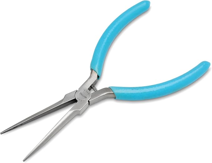 Xcelite - Plier, 6", Extra Long, Needle Nose (NN7776GN), Multicolor