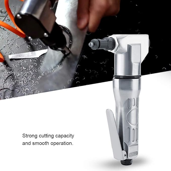 Air Nibbler Metal Cutter Air Scissors Pneumatic Scissors Handheld Pneumatic Cutting Tool 2800 rpm