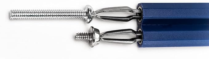 Screw Holding Screwdriver Set for Electricians – NoDrop Tools 4pc Screw Starter Set (Phillips & Slotted) – One-Handed Screw Starter for Panels, Breakers & Tight Spaces (#4–1/4 Screws)