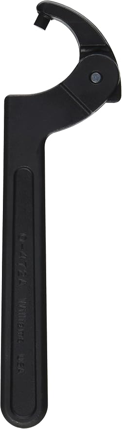 Williams JHWO-472A Adjustable Pin Spanner Wrench with Span Diameter of 1-1/4 to-3-Inch, Ideal for Adjusting Collars, Lock Nut Rings, and Bearings