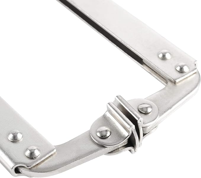 HOZEON 4 PCS 18 Inch C Clamp Welding Pliers with Swivel Pads, Heavy Duty Welding Clamp,Woodworking Clamps Set, Adjustable Nickel Plated C Pliers for Wood Working, Welding, Electrician Maintenance