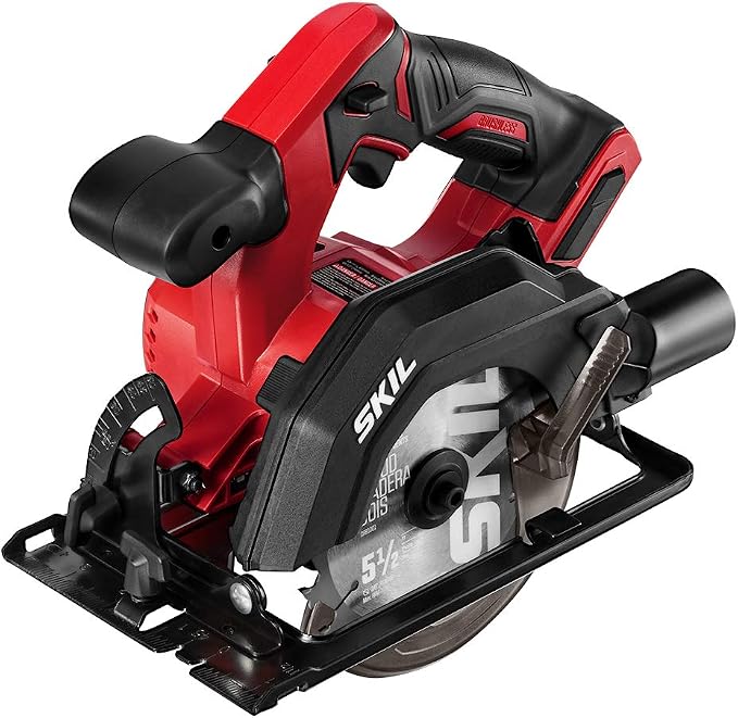 SKIL PWRCore 12 Brushless 12V Compact 5-1/2 Inch Circular Saw, Bare Tool - CR541801