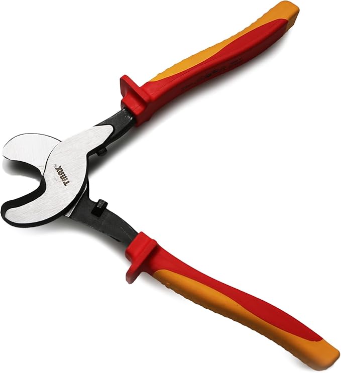 TMAX 9" 1000V VDE Insulated Electrician Insulated Cable Cutter, Cr-V