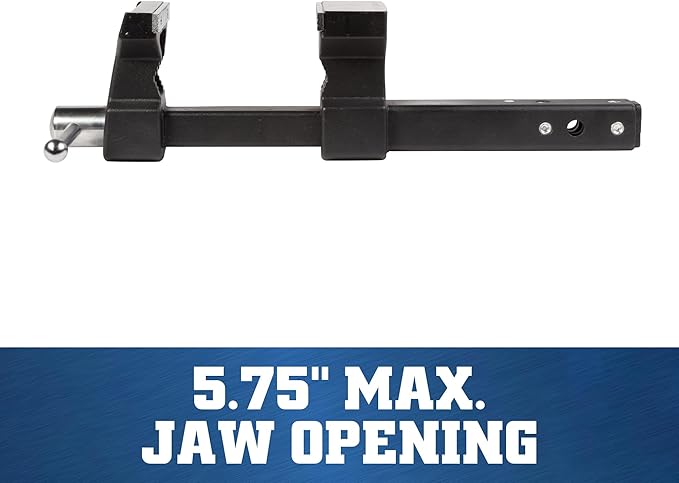 Wilton ATV All-Terrain Truck Hitch Vise, 6" Jaw Width, 5-3/4" Max Jaw Opening, 5" Throat (10010)