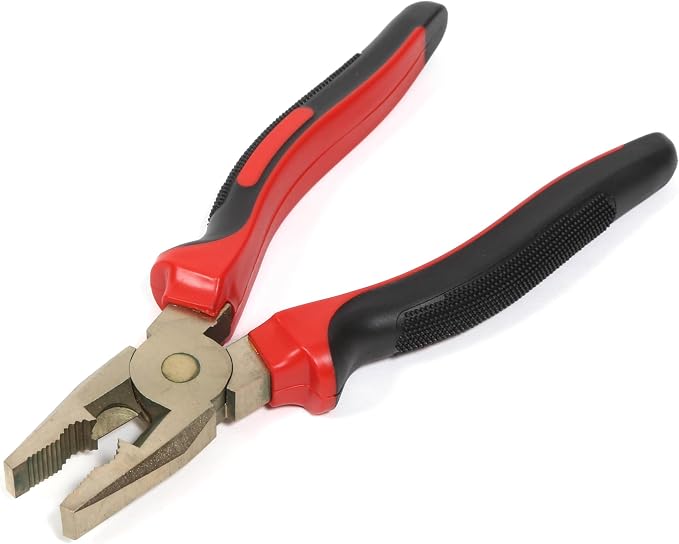 HURON Electrician Lineman Pliers, 8", Copper Alloy/Non-Magnetic (1/3/10pc) (1pc)