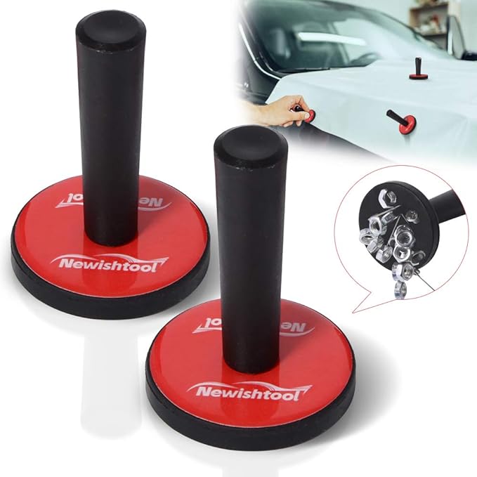 Pro Vinyl Wraps Applicator Tool Kit Window Tint Film Car Wrapping Tools Includes Felt Squeegees, Plastic Scraper, Wrap Knife and Blades, Magnetic Holders, Cleaning Cloth, Gloves and Finger Sleeve