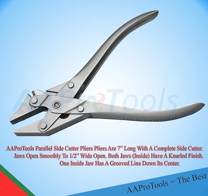 Parallel Action Pliers - Combination, 7”, Serrated