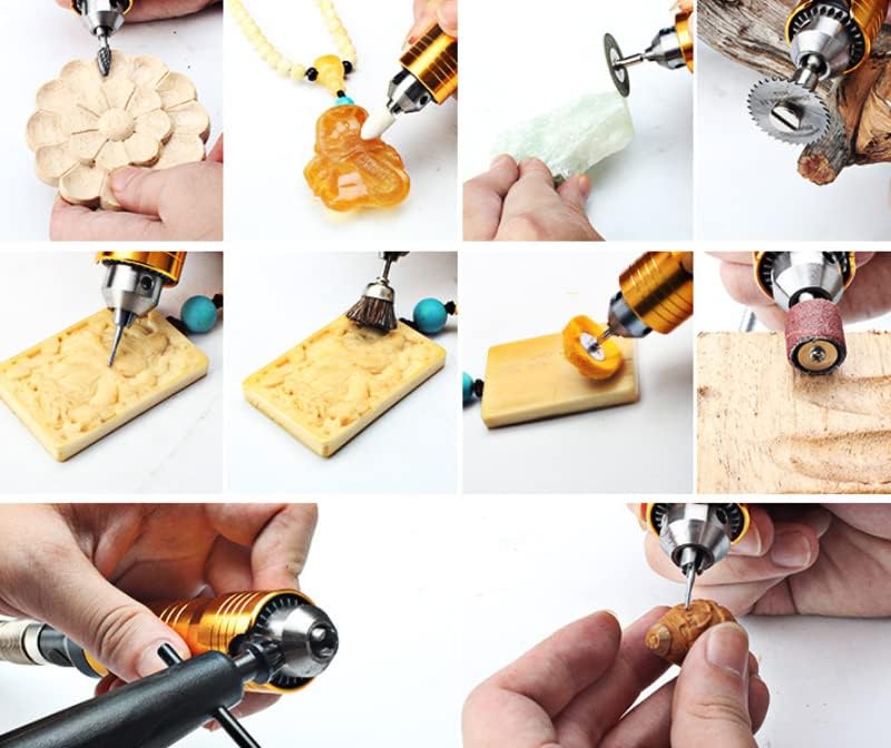 1200W Flex Shaft Grinder Rotary Tool Electric Hanging Carver, Forward and Reverse Rotation, Metalworking Jewelry Repair Kit, Foot Pedal Control, Metal Flexible Shaft, with Spare Inner Shaft