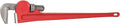 Pipe Wrench, 48" Aluminum Straight Pipe Wrench, Automatic Jaw Adjustment, Adjustable Plumbing Wrench, Easy to Carry, Ergonomic Handle, Hangable Design, for Water Pipes, Automotive Repairs