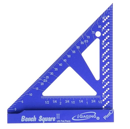 iGaging Bench Square (Aluminum, 4")