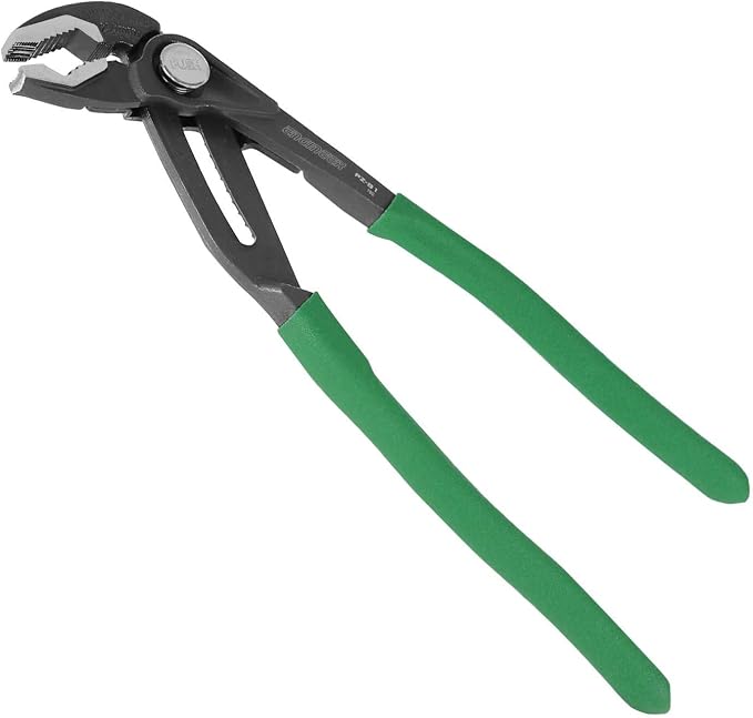 ENGINEER PZ-81 Slip Joint 10" Water Pump Pliers Screw Extractor Jaws High Leverage Design Quick Adjustment Groove Joint