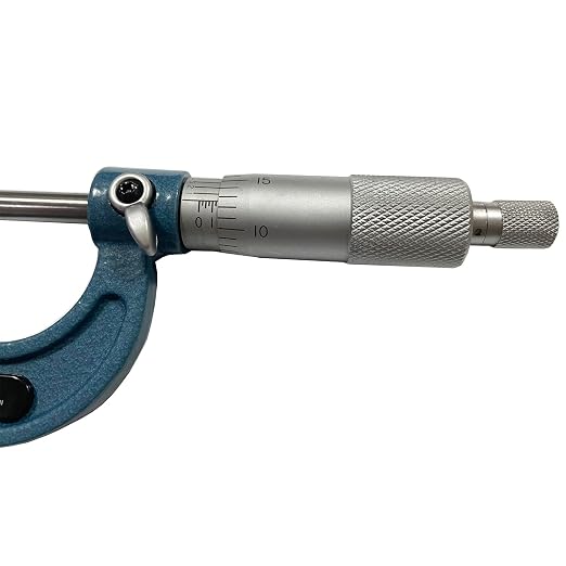 Outside Micrometer 0-1", Machinist Micrometer, 0.0001" Graduation Micrometer Set, Alloy Precision Micrometer, Machinist Tool Case (1Pcs)