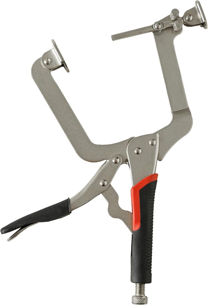 Xiao & Dao Pro Pocket Clamp 14 Inch (355mm) Right Angle Corner Tools, Pocket Hole C-Clamp 2 Ways to Use for Woodworking and Hole Joinery 1-pack