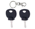 JEENDA Ignition Keys 14707 14607 14603 5755124 8035807 for Bobcat New Holland Industrial JCB Bomag Hamm Roller Compaction Dynapac Terex Vibromax Volvo Ford Moxy 85804675 05755125