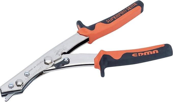 Speedway Motors Sheet Metal Nibbler Hand Tool with Adjustable Cutting Head, Precision Metal Shear for Automotive Fabrication, Bodywork & Sheet Cutting, Ergonomic Grip