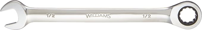 Williams JHW1216NRC Ratcheting Combination Wrench, 1/2-Inch