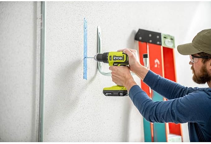 RYOBI ONE+ 18V Cordless 1/2 in. Hammer Drill (Tool Only) (Renewed)