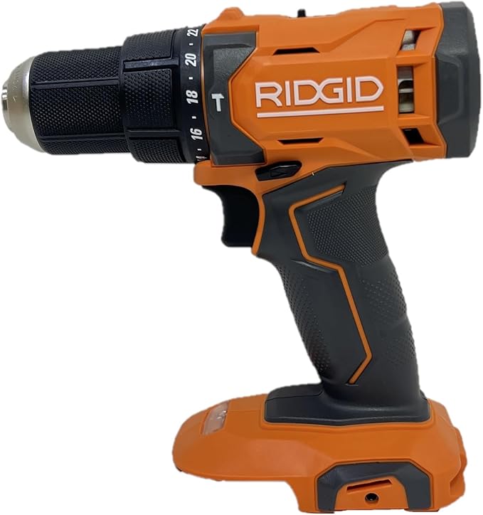 RIDGID 18V 1/2 in. Hammer Drill/Driver R860012 (Bare Tool)