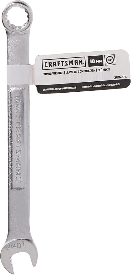 CRAFTSMAN Combination Wrench, SAE / Metric, 10mm (CMMT42914) (Pack of 2)