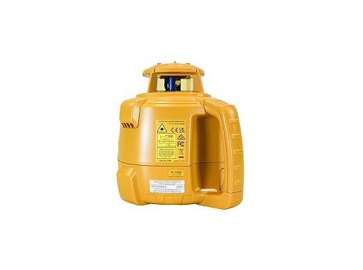 Topcon RL-H5B Self-Leveling Horizontal Rotary Laser Level Kit- LS-80L Receiver, Holder & Case-1300 ft(400m) Range, ±20 Arc Second Accuracy, IP66 Dust/Water Resistant/Construction, Grading, Excavating