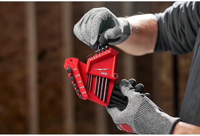 48-22-2187 Hex Key for Milwaukee 22-Key Ball End L-Key Set