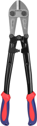 WORKPRO Bolt Cutter, Bi-Material Handle with Soft Rubber Grip, 18", Chrome Molybdenum Steel Blade, W017005A
