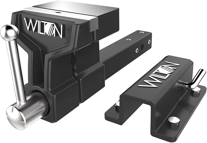Wilton ATV All-Terrain Truck Hitch Vise, 6" Jaw Width, 5-3/4" Max Jaw Opening, 5" Throat (10010)