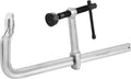 MAXPOWER 16 inch F Clamp, 5-1/2 inch Throat Depth, Removable Swivel Pad, Max Jaw Opening 12-inch Heavy Duty Clamps for Welding