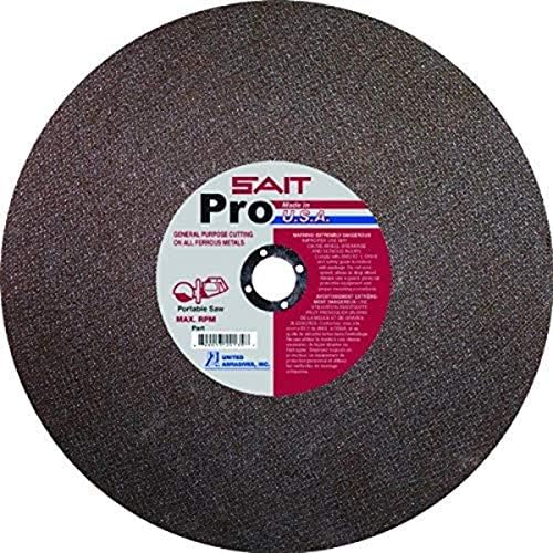 United Abrasives- SAIT TM 14 X 1/8 X 1 PRO (QTY: 10) Cutting Wheel, Multi, 24135
